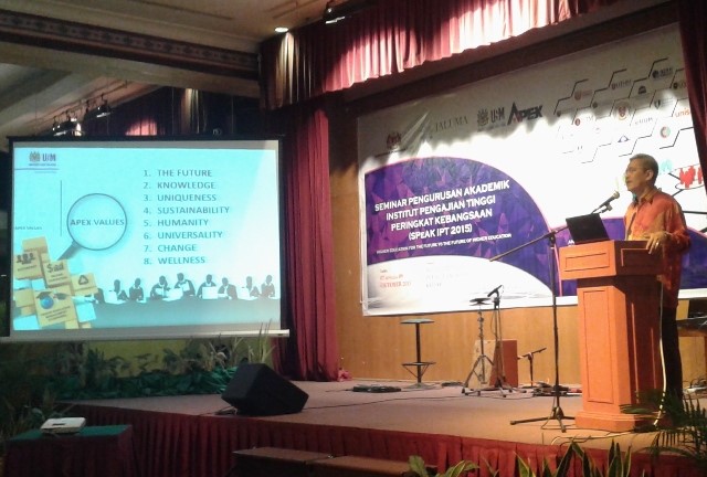 Speak 2015 Pentadbir Perlu Fahami Tugas Ahli Akademik